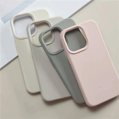 Custodia in silicone per iPhone 16/iPhone 16 Pro/iPhone 16 Plus/iPhone 16 Pro Max, antiurto, morbida