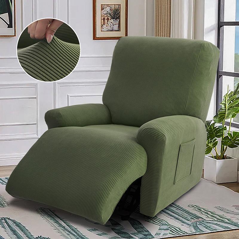

1 Seater Recliner Sofa Cover Elastic Anti-dirty Armchair Covers for Living Room Reclining Chair Cover Single Sofa Slipcovers