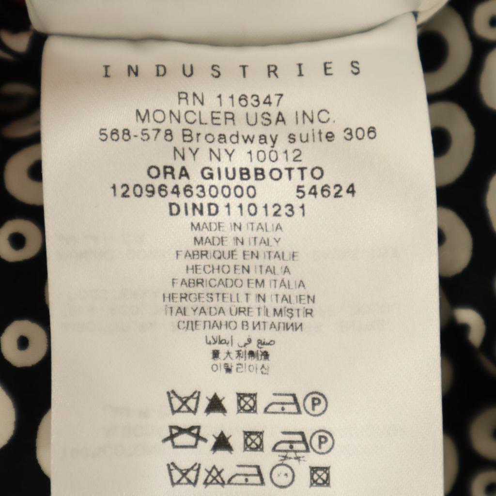 MONCLER 10 CORSO COMO Dieci Corso Como collaboration made in Italy CirclePattern 2WAY Down jacket Women Used