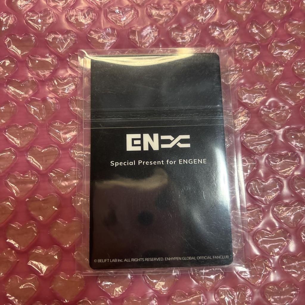 [USED] ENHYPEN Sunghoon Survey Trading Card