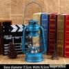 Retro Nostalgic Multi-Color Kerosene Horse Lamp - Portable Outdoor Camping & Decorative Lamp