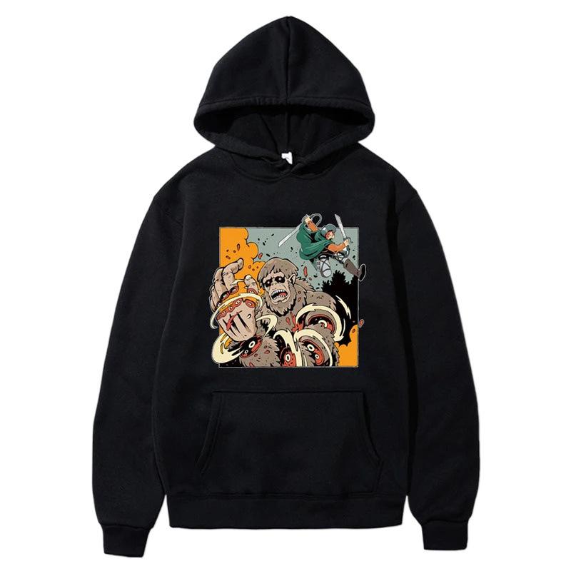 Attack On Titan Survey Corps Men's Hoodies Boys Harajuku Girls Hip Hop Pullover Fancy Music Casual Loose Sweatshirt