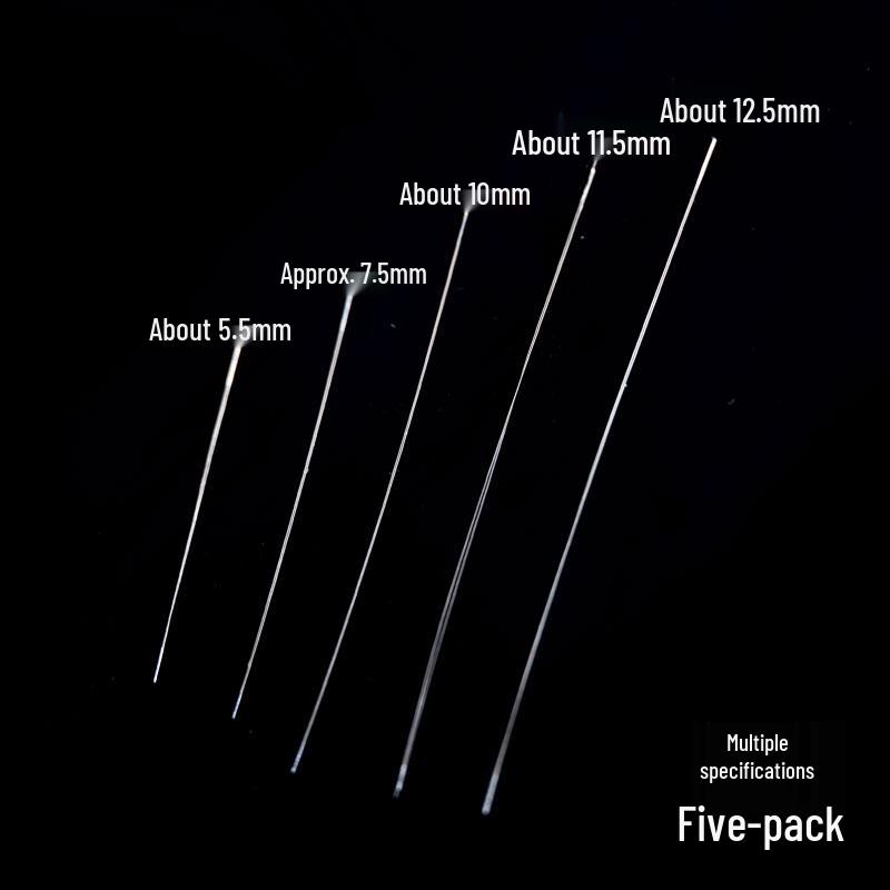 Wenwan Crochet & Beading Set: Steel Wire Hooks, Twisted Needles, and Stringing Line for Buddhist Beads
