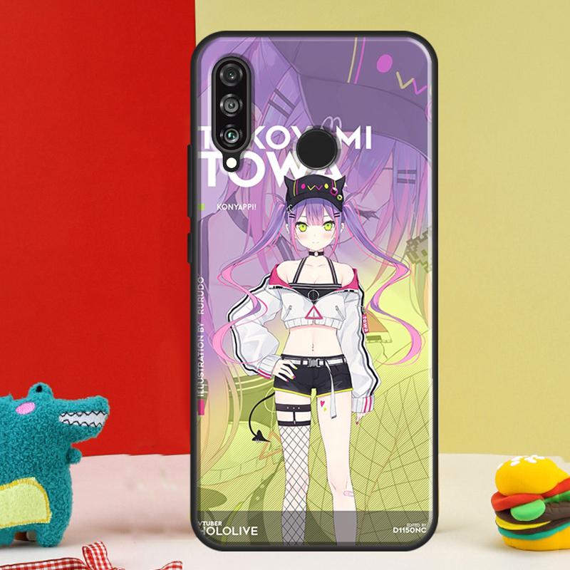 Tokoyami Towa Hololive For Huawei Nova 12i 12s 11i 5T 9 10 SE Y91 Y90 Y60 Y70 Y72 Y61 P60 Pro P20 P40 P30 Lite Case