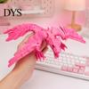 Gift for Dragon Lovers Flying Toy with Movable Joints, 3D Printed Realistic Articulated Figurine Model, PLA Ornament Office And Home Display Flexible