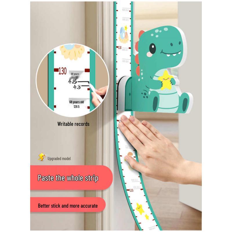 Детский магнитный ростомер наклейка на стену