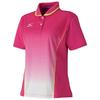 Table Tennis Game Shirt 82JA4701 64 Pink S Women's