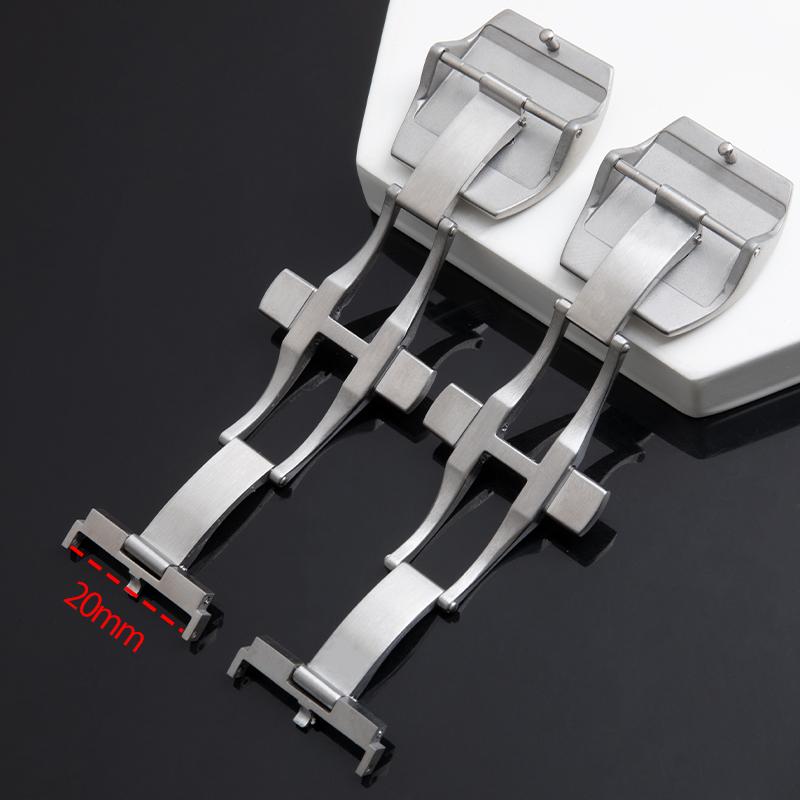Original Structure AAA Quality Stainless Steel Clasp Watch Strap Butterfly Buckle For Franck Muller Series V45 Folding Buckle