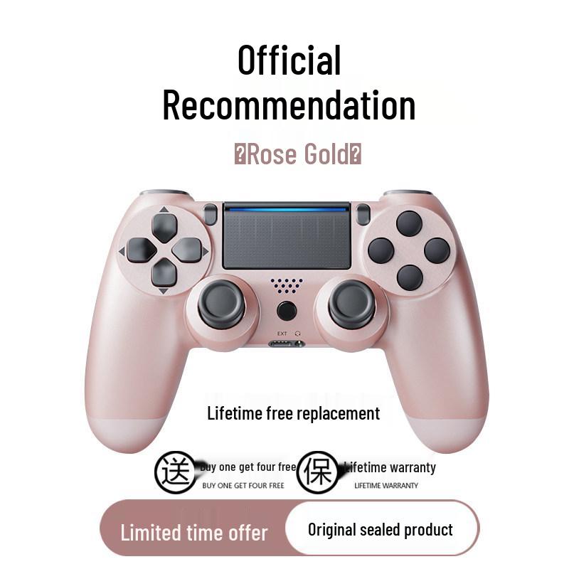 Compatible Wireless Bluetooth Controller for PS4 Pro, PC, Steam, iOS, and Mobile Devices