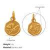 3D Animal Pendant Collection: Lion, Eagle, Deer, and Snake - Versatile Jewelry Accessory