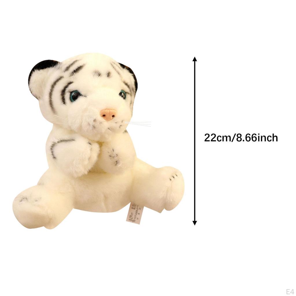 Animal Hand Puppet Toy, Tiger Plush Figure for