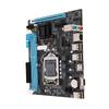 Desktop Motherboard H61 6 USB2.0 DDR3 M.2 NVMe NGFF 100Mbps LAN Micro ATX Motherboard for LGA1155 Socket I3 I5 I7
