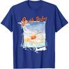 South Padre Island Texas Summer Vibe Sunset Palm Tree T-Shirt