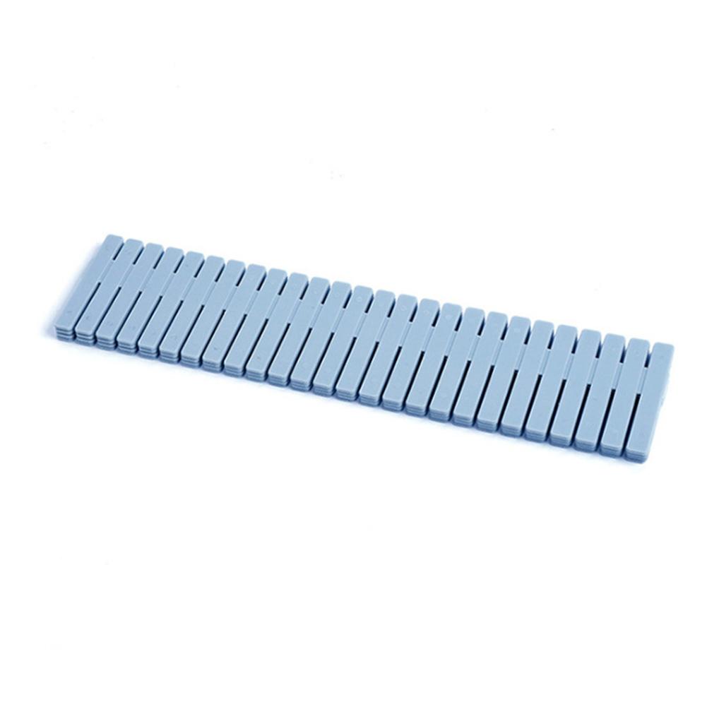 4 Pcs Of Adjustable Free Combination Drawer  Divider Diy Storage Shelves Household Partition Board
