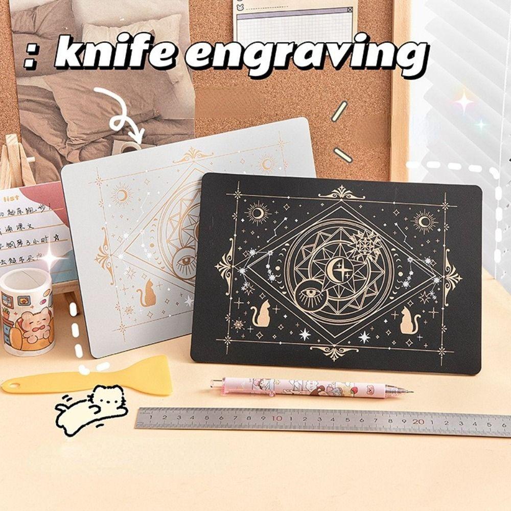 

Crafts Writing Pad A4 A5 PVC Cutting Mat Workbench Patchwork Paper Cutting Board Engraving Board