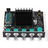 2.1 Channel Bluetooth-Compatible AMP Board with Treble and Bass Control 50Wx2+100W Power Amplifier Module for Home DIY Speakers