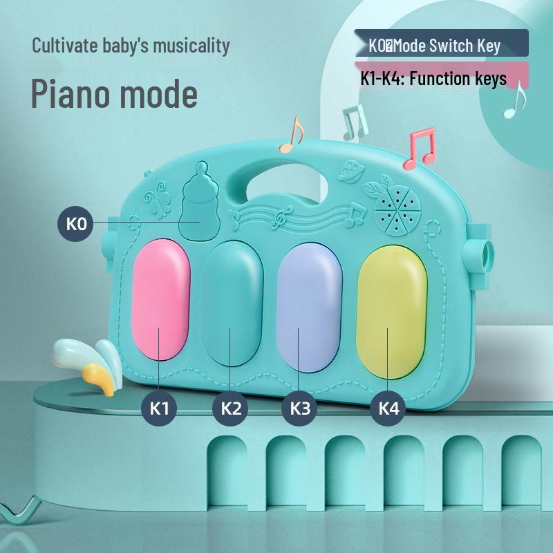 Baby Pedal Piano Gym: Early Education Crawling Mat for Newborns
