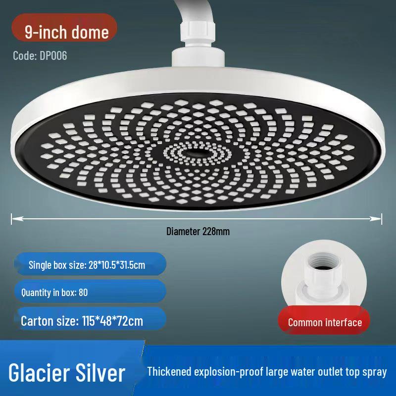 Set Booster per Soffione Doccia Pressurizzato per Bagno in Hotel e Casa