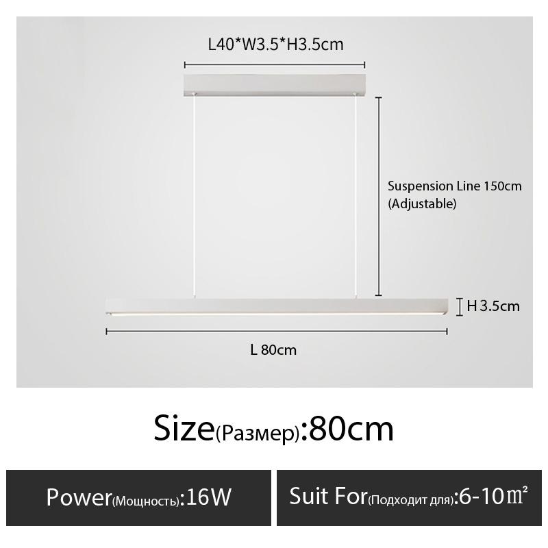 

Минималистская люстра для столовой, современный обеденный стол с длинной полосой, роскошный барный офисный светильник, аксессуары для кухни, светильник на кухонном острове Warm White