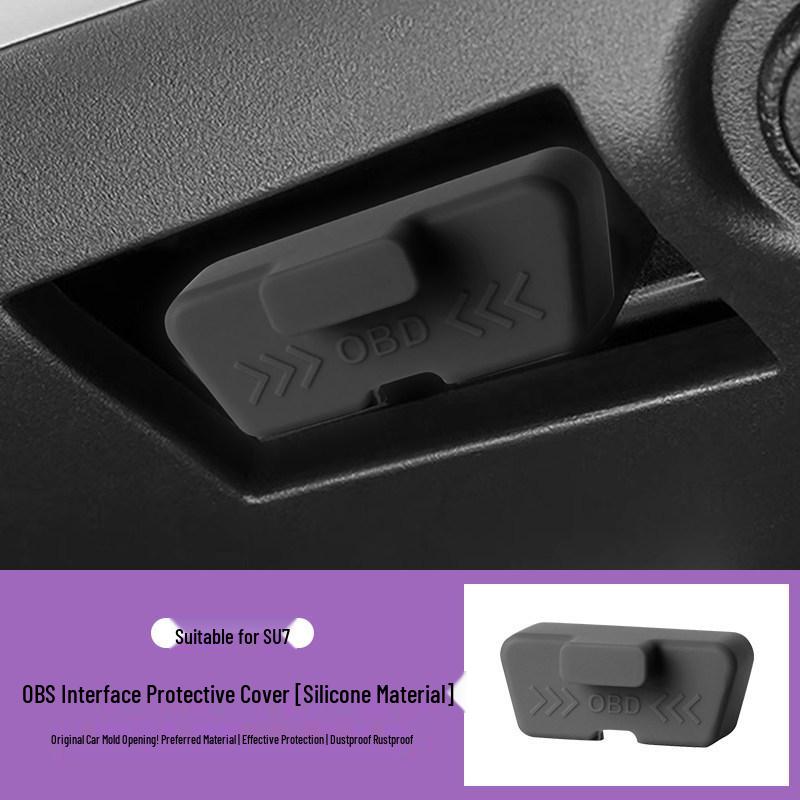 Housse de protection anti-poussière pour interface OBD et de diagnostic de voiture SU7/YU7