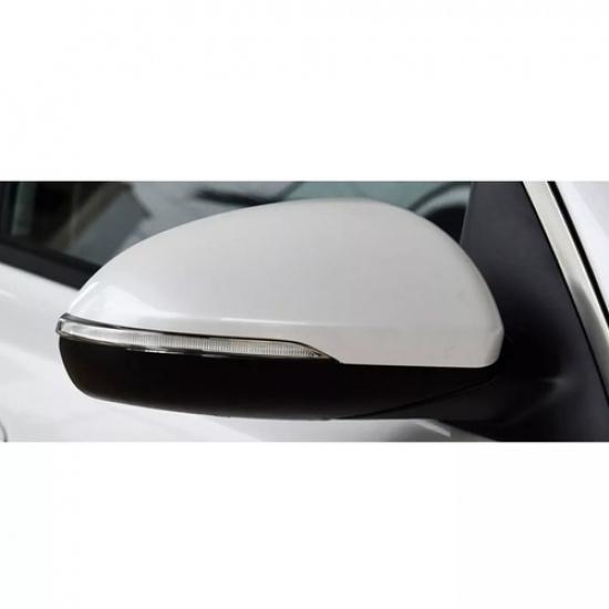 White Right Side Rearview Mirror Cover Cap Fit For Kia Optima K5 2016-