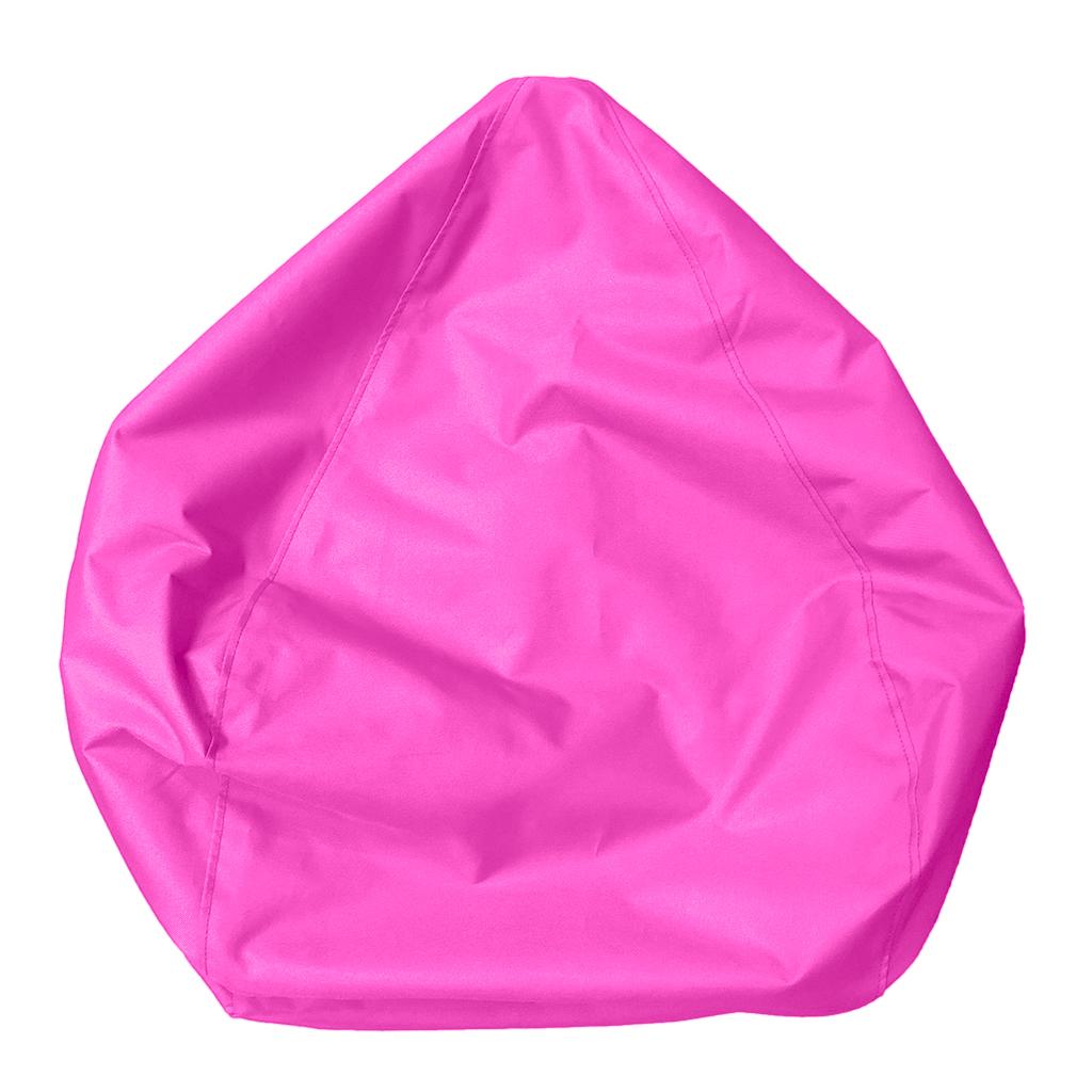 2Pieces Purple + Pink Extra Large Kids Stuffed Animals Storage Bean Bag Cover (Waterproof)