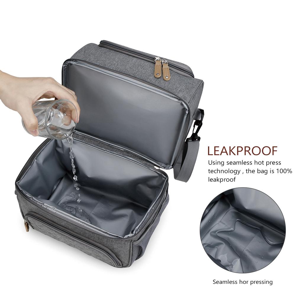 Multifunctional Mother And Baby Bag Waterproof And Insulated Bag To Keep Fresh Portable One-Shoulder Outdoor Mother'S Milk Bag