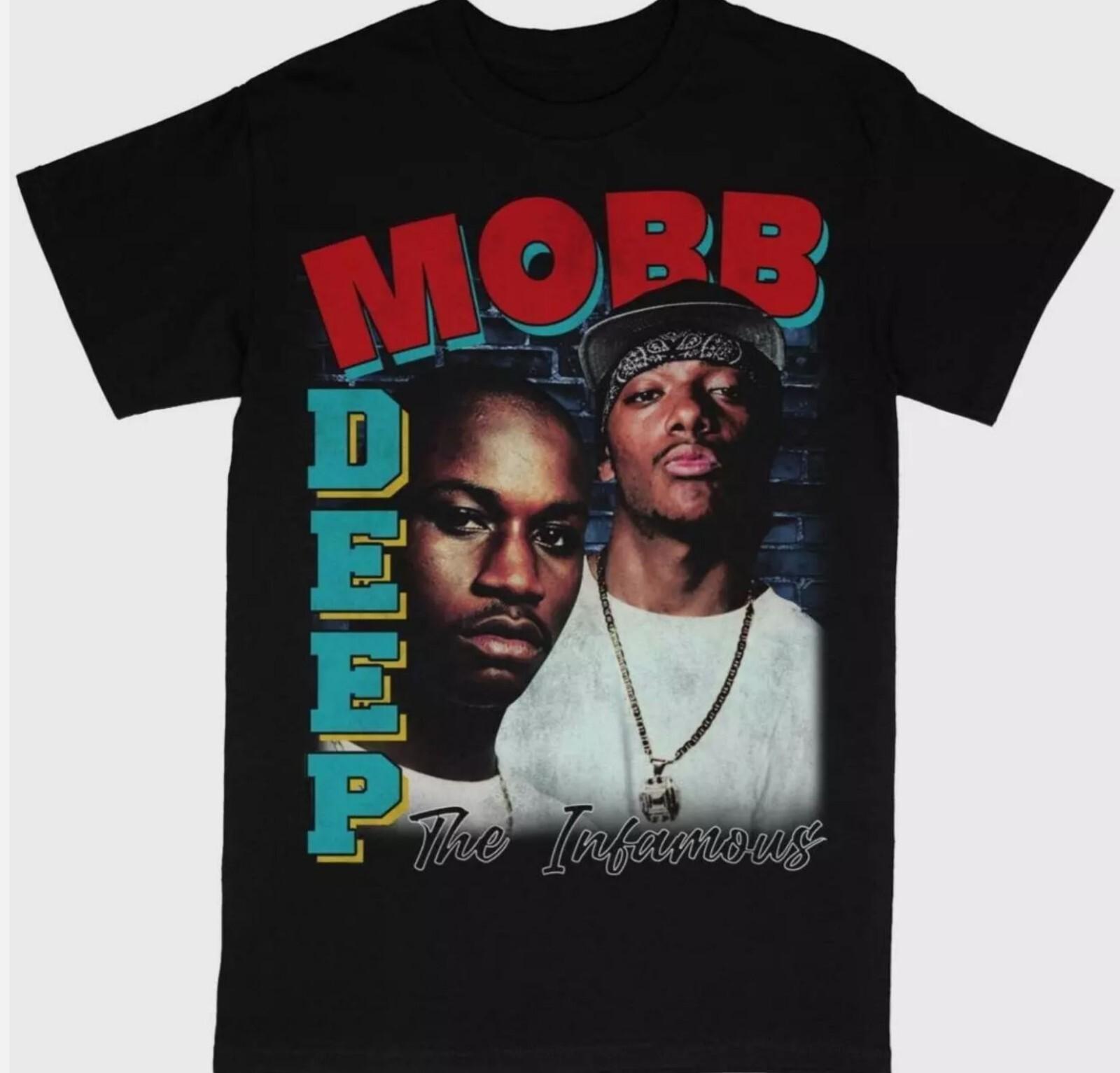 26 MOBB DEEP Band The Infamous Shirt Black Mens Unisex S-5XL Unisex T-Shirt M