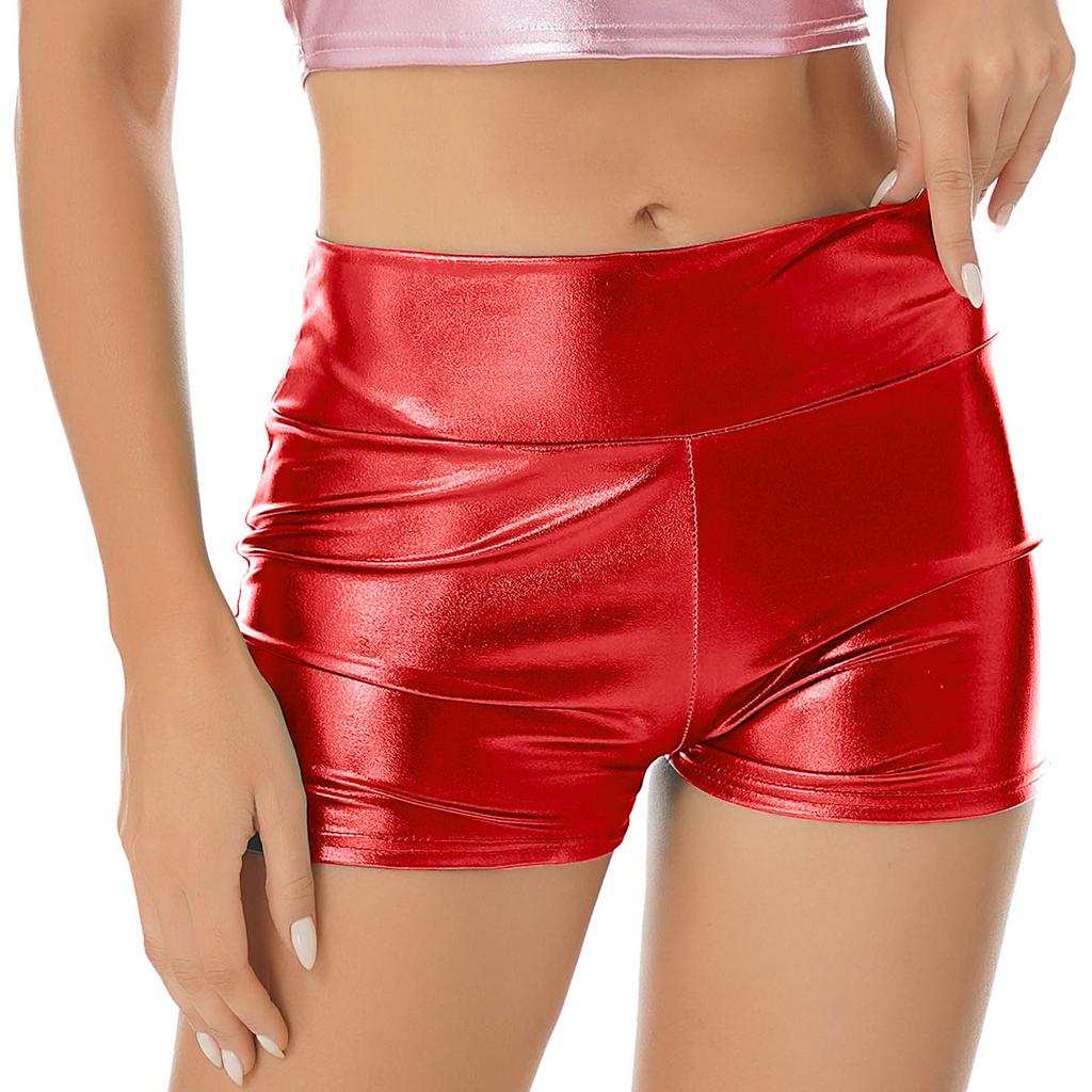 Girl Hot Shorts High Waist Dance Rave Booty Shorts Hot Pants Club Bottoms