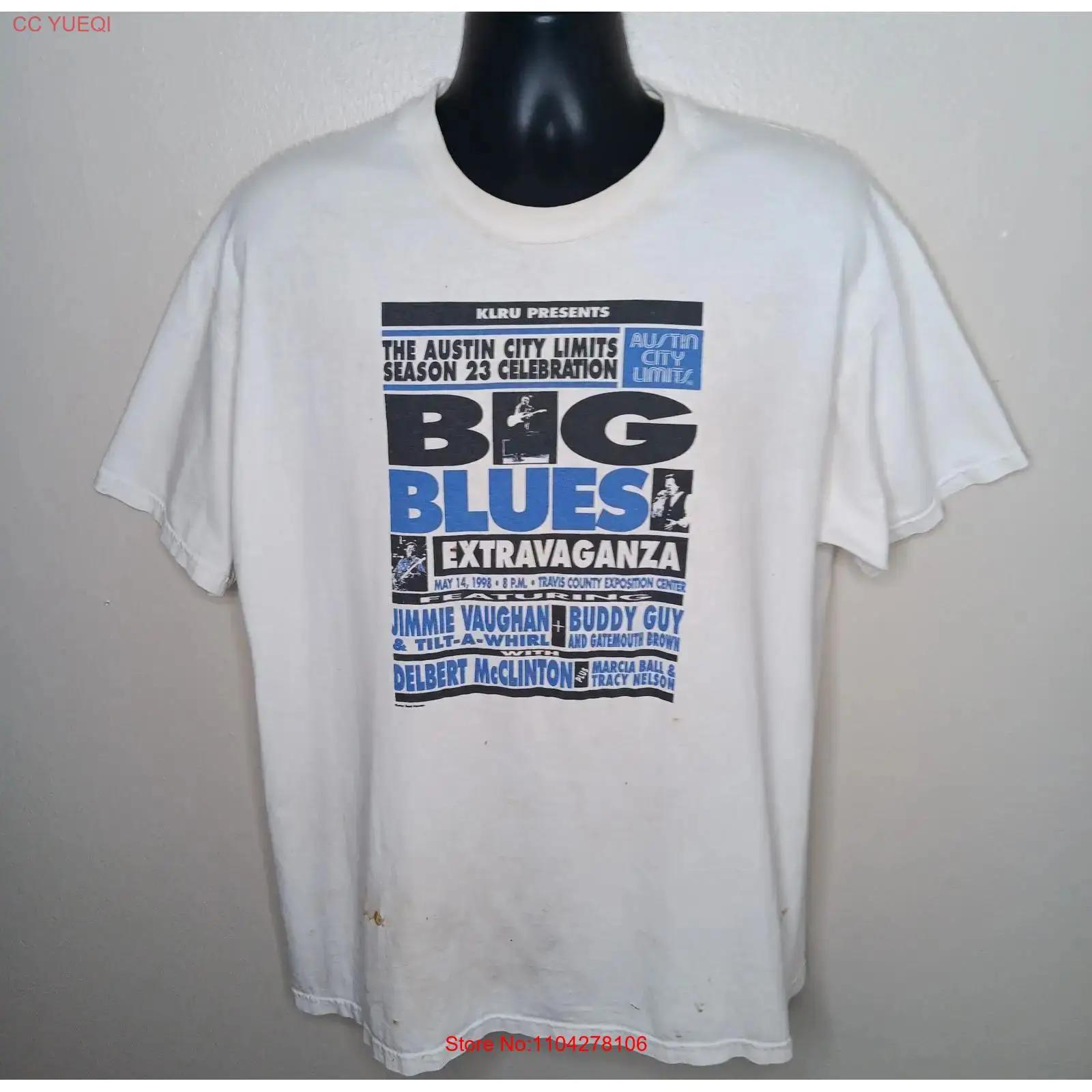 

VTG 90s ACL Austin City Limits Adult XL Band T shirt 1998 Distressed USA READ vintage Washed Stylish Soft Comfortable Unisex 5XL різнокольоровий
