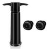 Wine Saver Pump Vacuum Wine Bottle Stoppers with Food Grade Silicone Leak Proof Keep Fresh Suitable for All Standard Wine Bottle