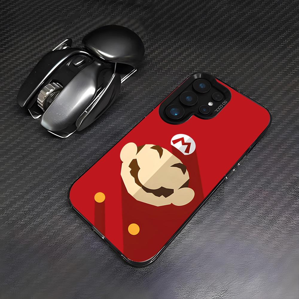 Game Super Mario Phone Case For Samsung A25 A16 A33 5G A54 A36 A35 A56 A52 A14 Shockproof Colorful Cover