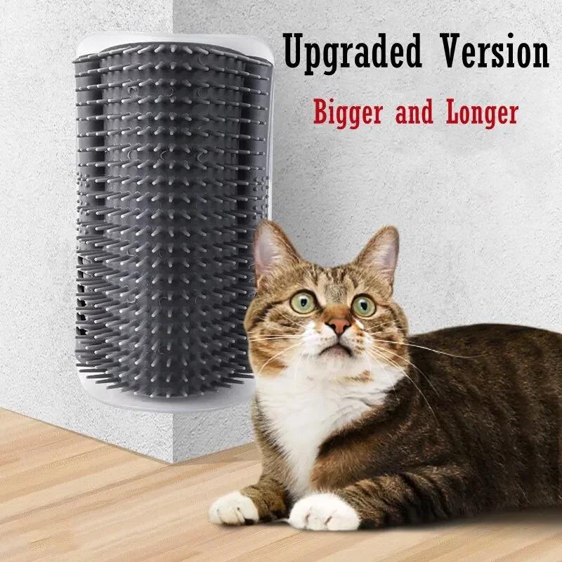 Pet Grooming Cats Accessories Hairstyles Cats Pet Products  Wall Brush Scraper for Cats Corner Self-combing Stuff Home Cats's