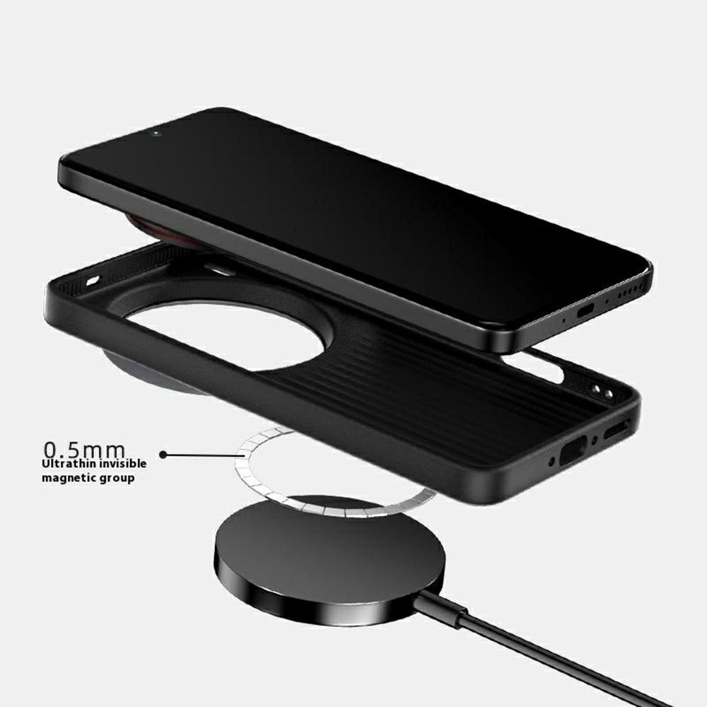ABEEL Pro vivo X200 Ultra 5G Pouzdro Kompatibilní s MagSafe Potištěné PC TPU Hliníková slitina Kožený kryt na telefon