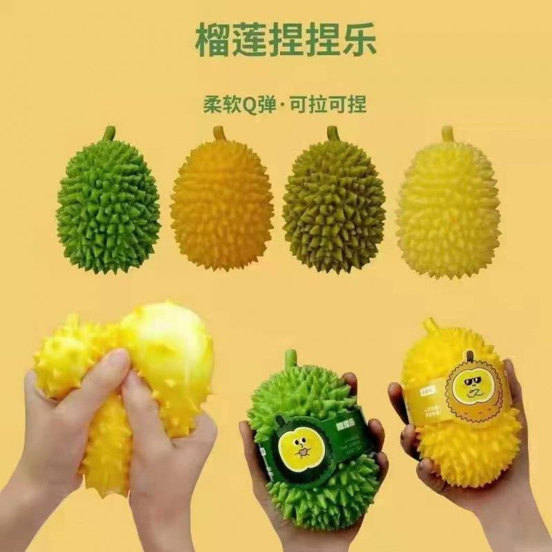 Креативная музыкальная пищалка из дуриана, ее нельзя сломать, смешная для снятия стресса, шарик-антистресс, фрукт рен с United States