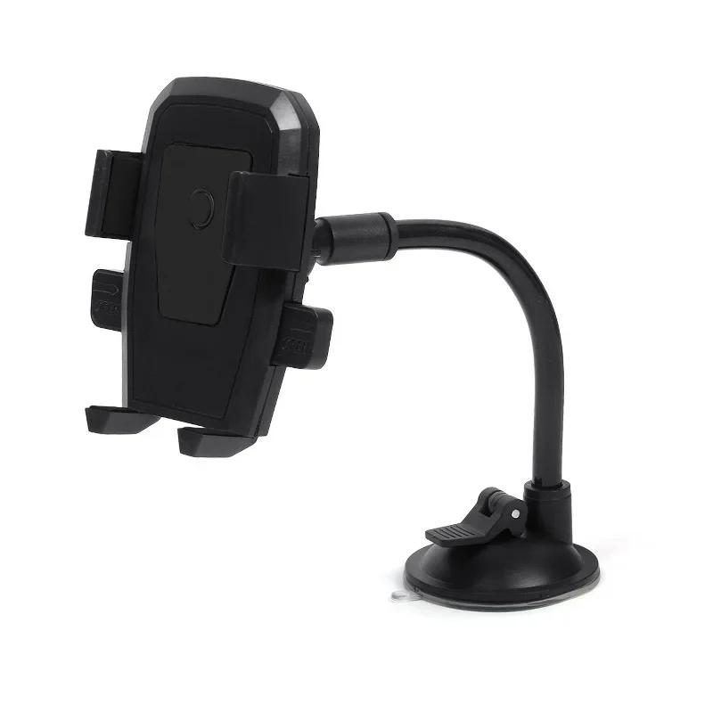 New Car Phone Holder Bracket Mount Cup Holder Universal Car Mobile Support Suction Windshield Phone Locking Car-Accessories