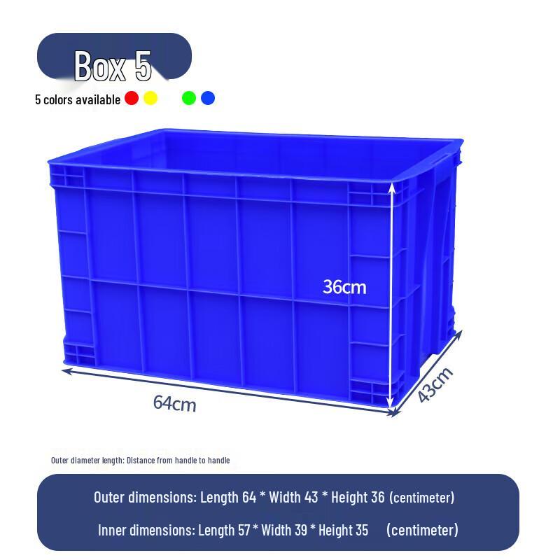 Yishuxiang Heavy-Duty Plastic Storage & Transport Box