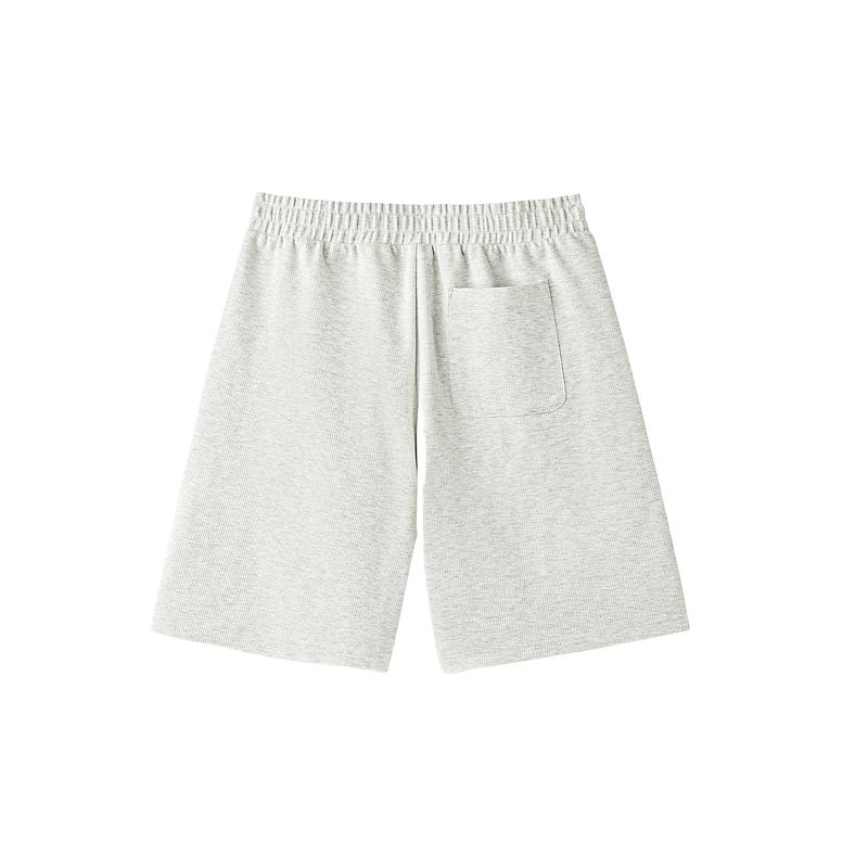 Skechers Solid Color Loose Fit Casual Shorts Men Bottoms L226M061-0248