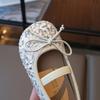 Baby Girls Summer Kids Princess Sandals Casual Lightweight Fashion Sequins Elegant Soft Party Bow Flat Children Walking Shoes