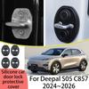 For Deepal S05 C857 2024~2026 2025 Car Door Silicone Lock Protec Case Rustproof Buffer Shock Absorption Accessories