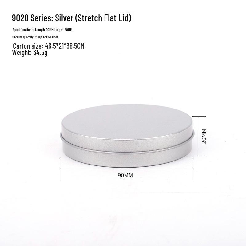 Ready Stock Tin Wearable Nail Storage Box with Window - Manicure Packaging E18