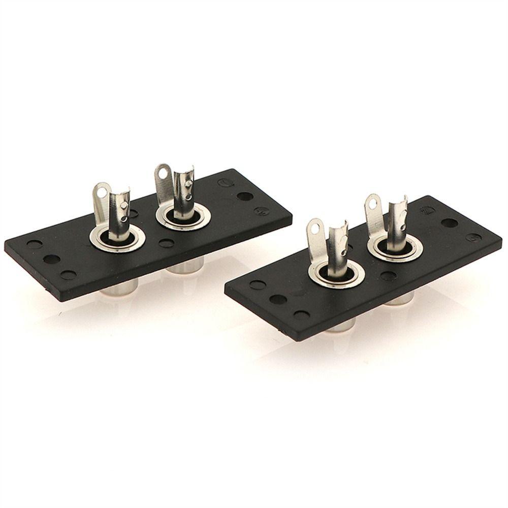 Copper Core RCA Plate AV Adapter Audio RCA Plug RCA Jack Connector RCA Terminal Connecting Plug