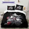 Grandmaster Pattern Bedding,Quilt Set Quilt Cover Pillowcase Home Birthday Gift (1 * duvet cover + 2 * pillowcase, without core)