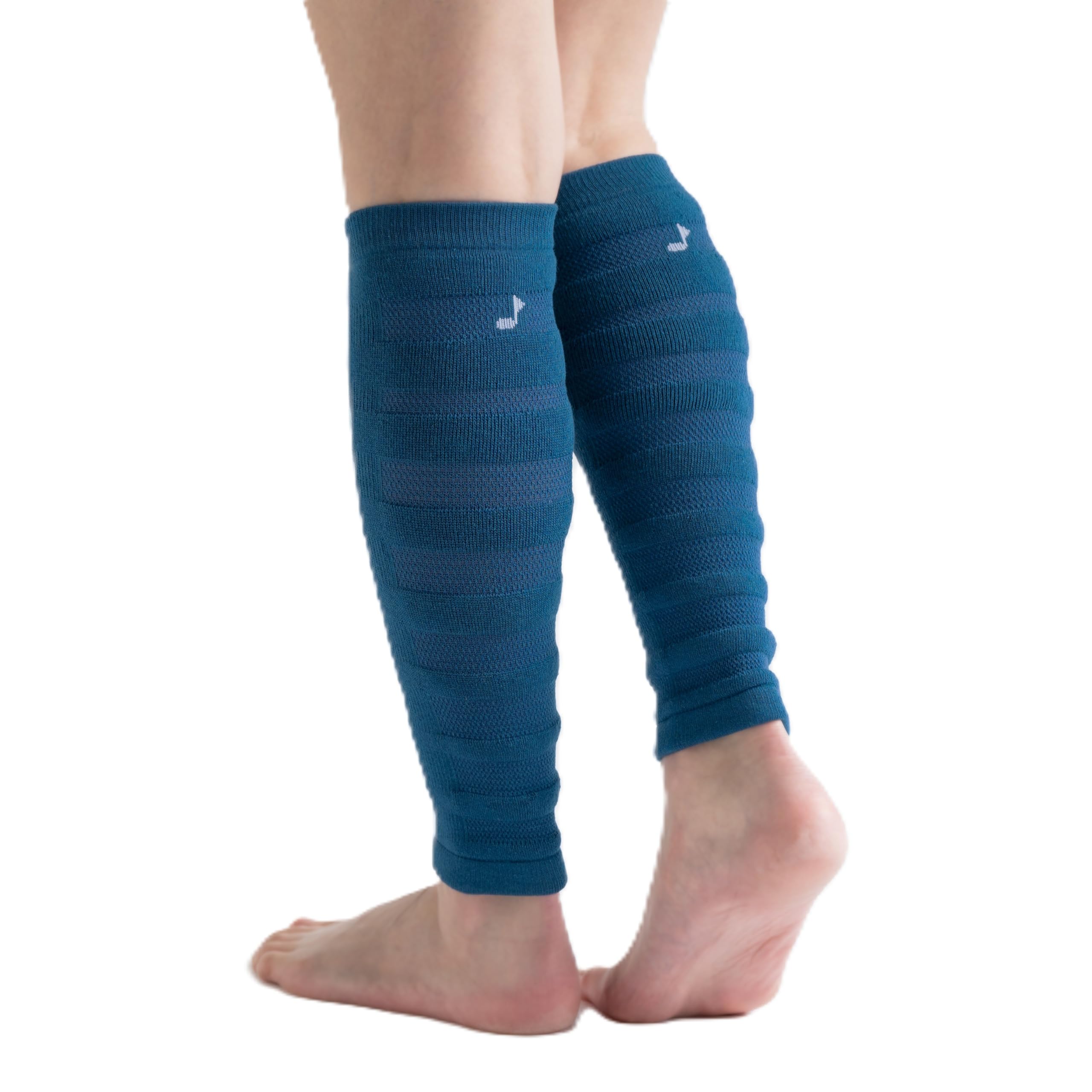 

Onmusubi Warm and Compression Rhythm Supporter Leg Compression Supporter Made in Niigata Japan 256347 Meguri-nu (Blue/Free Size) Spring/Summer синий