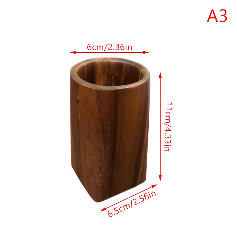 

Геометрические линии из орехового дерева, настольные держатели для ручек, вместительная коробка для ручек, органайзер для деловых ручек в скандинавском стиле