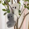Cute Koala Bear Plush Pendant Small Stuffed Koala Keychain for Kids Girls' Purse Charm Soft Forest Stuffed Animals Party Favors