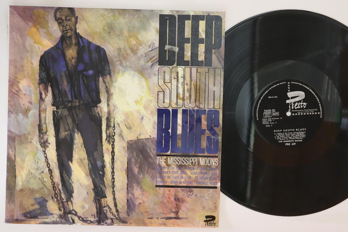 

LP Record MISSISSIPPI MOONS Deep South Blues PRE629 PRESTO 1964 UK Blues Used