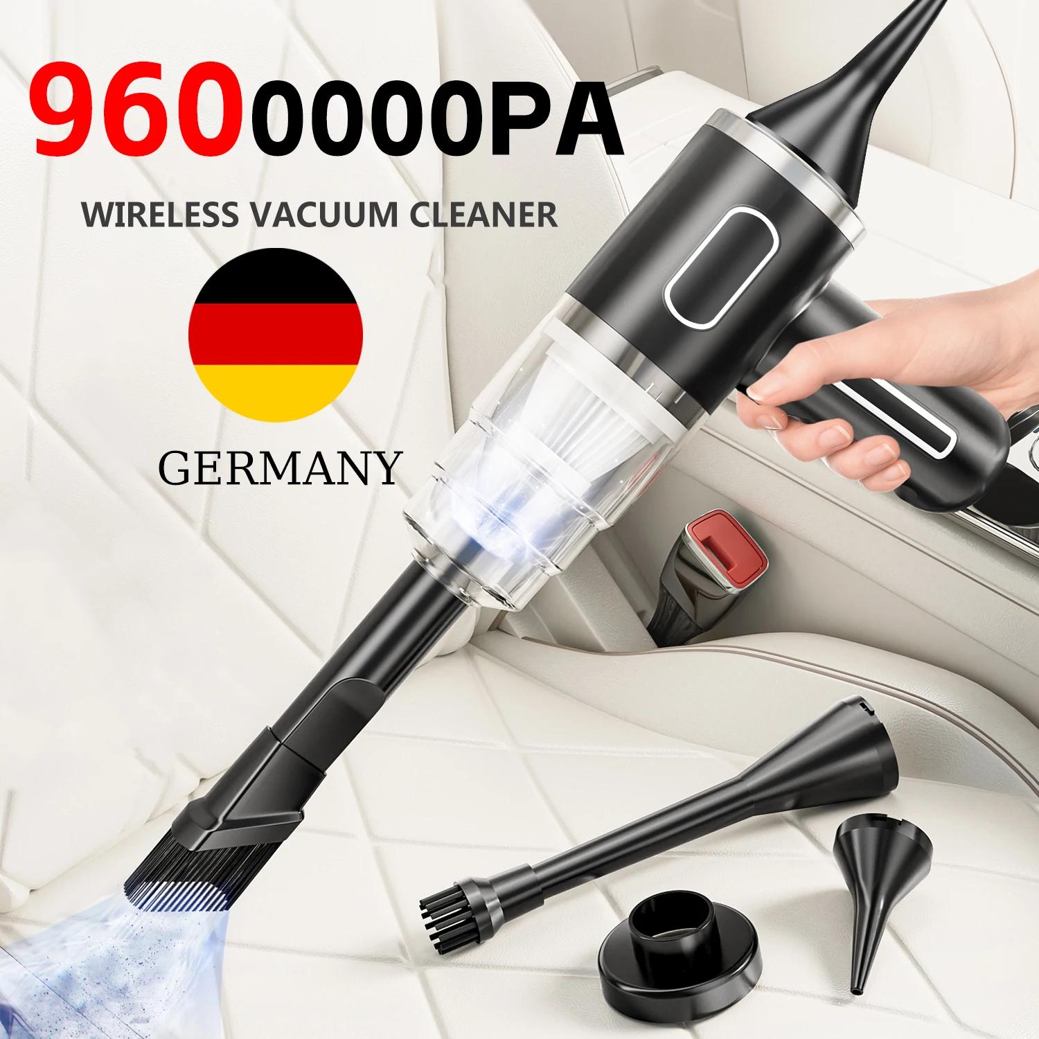 

НОВЫЙ 9600000Pa 5 в 1 беспроводной пылесос автомобильный портативный робот-пылесос ручной для автомобиля офисная бытовая техника 1 Pcs Filter зелёный