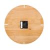 MidOcean Esfere Bamboo Round Wall Clock