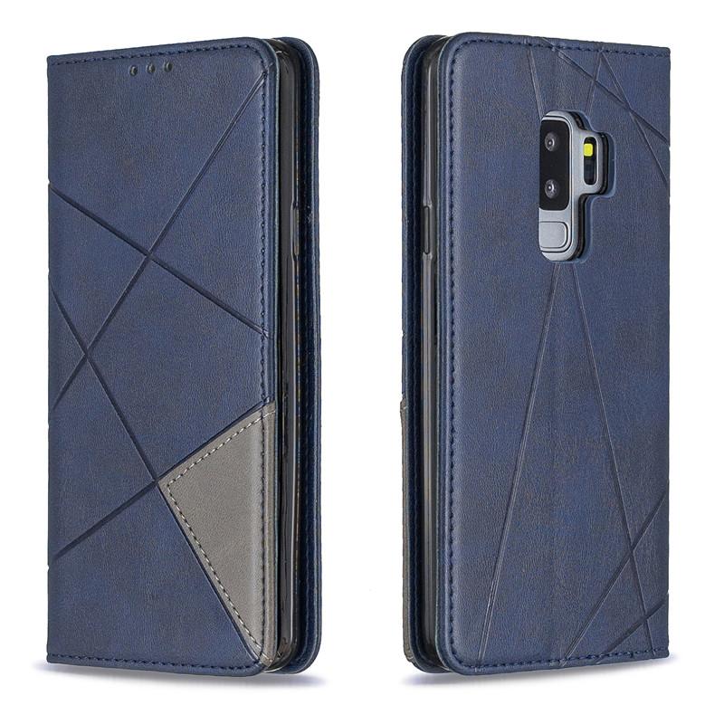Portfel Etui z Klapką Dla Samsung Galaxy S9 S 9 Plus 9Plus S9Plus G965F G960F G965 Pokrowiec Magnetyczny Skórzany Stojak Etui na Telefon Torby